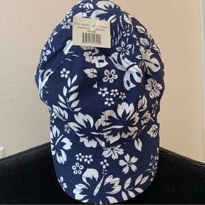 STRAND HEADWEAR tropical floral baseball style hat adjustable back spring summer